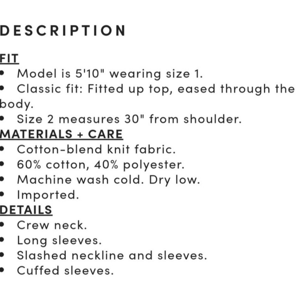 TORRID Purple Violet Slash Classic Fit Long Sleeve Tee! NWT! - Picture 3 of 6